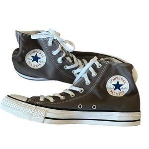 Converse Gray Chuck Taylor All Star High Top Sneakers Streetwear Normcore 11